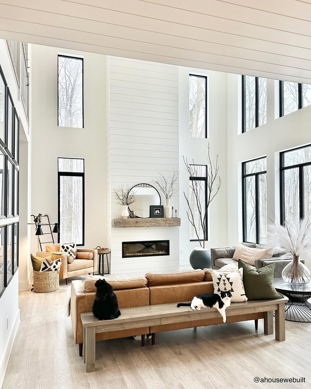 1 Cozy Room with an Airy Statement Height