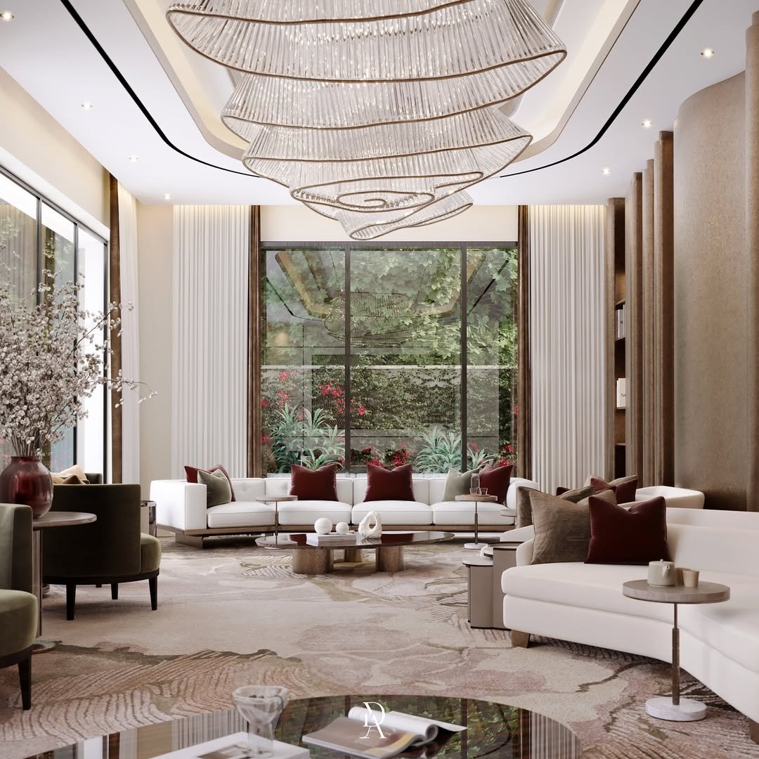 11 Lounge with Sculptural Elegance