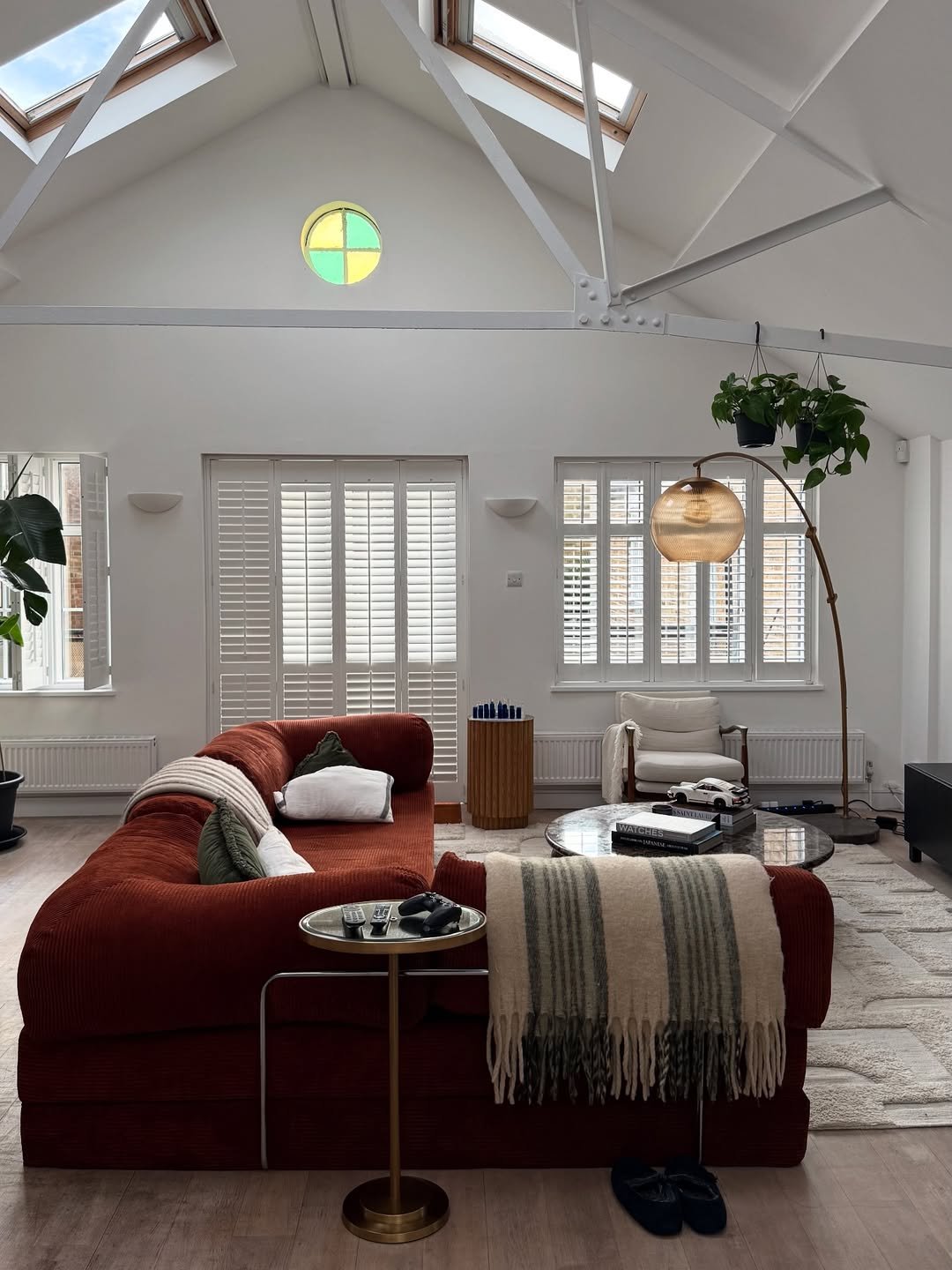 11 Statement Corner Under a Skylight