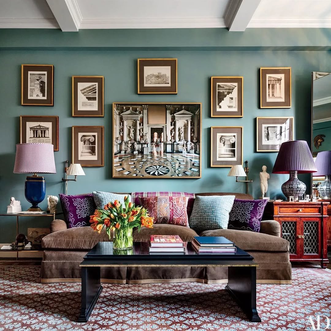13 Collected Classic Eclectic Rooms