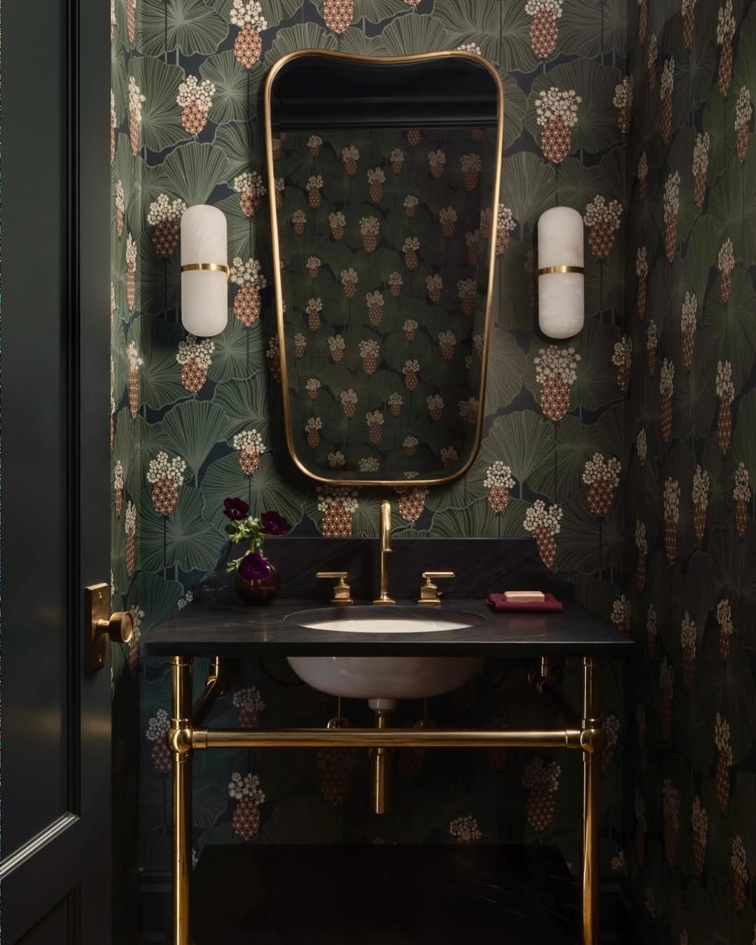 14 Jewel Like Powder Room