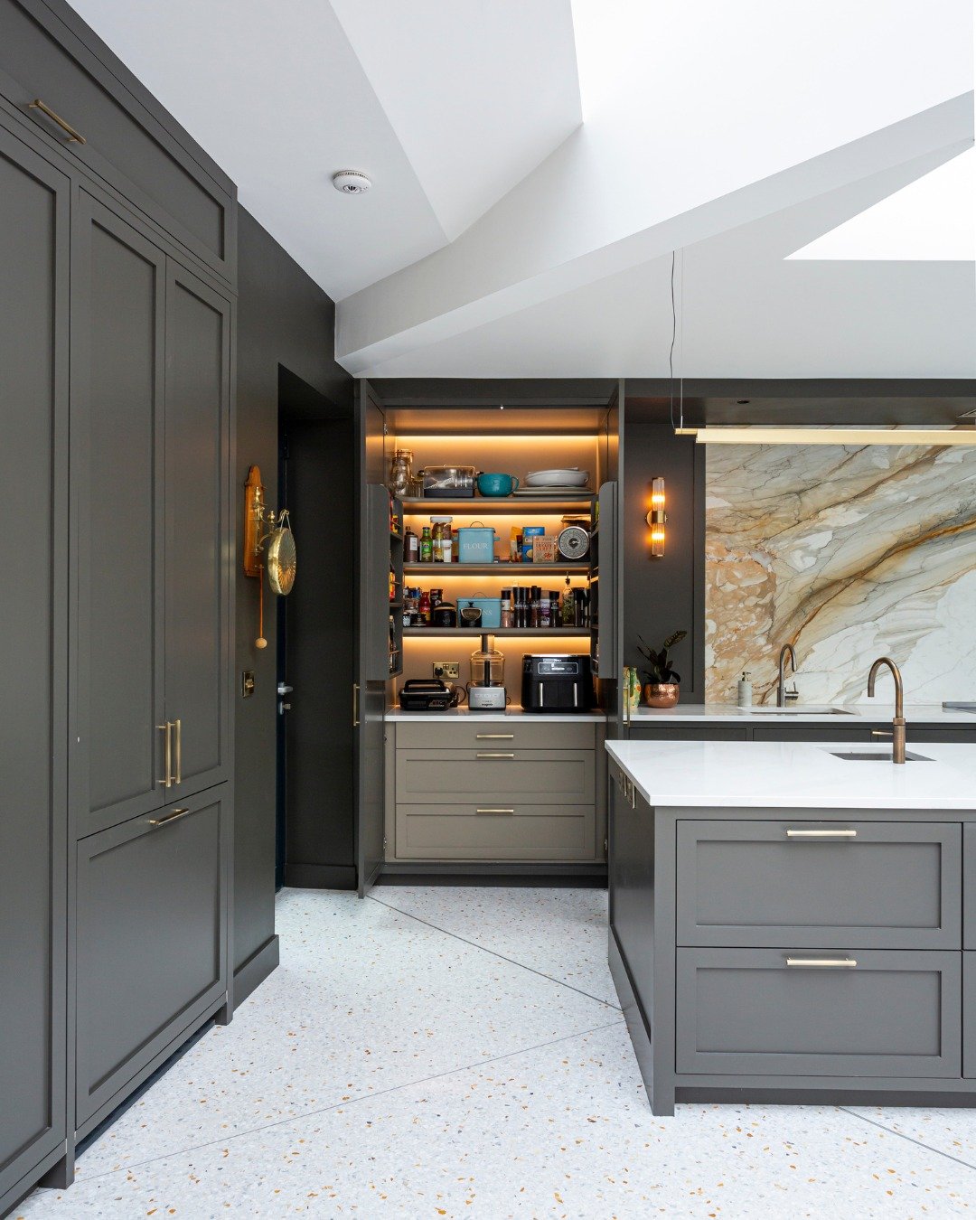 14 Muted Grey Cabinetry