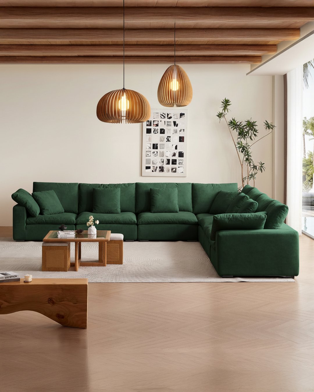 15 Green Japandi Room Balance