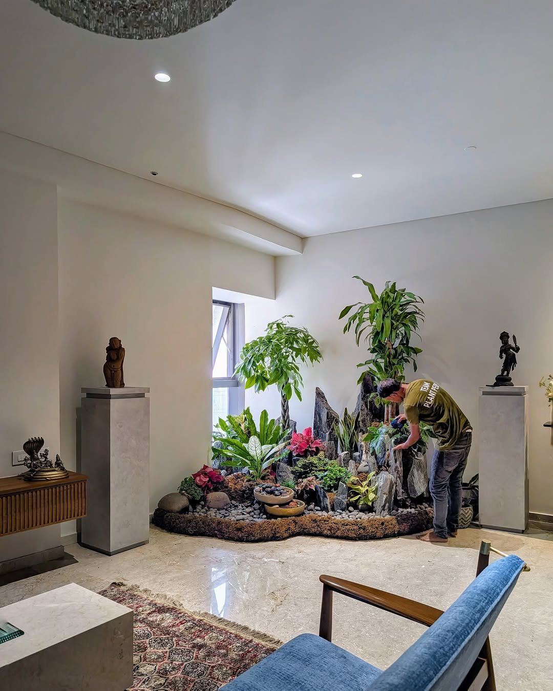 15 Installation for an Indoor Garden