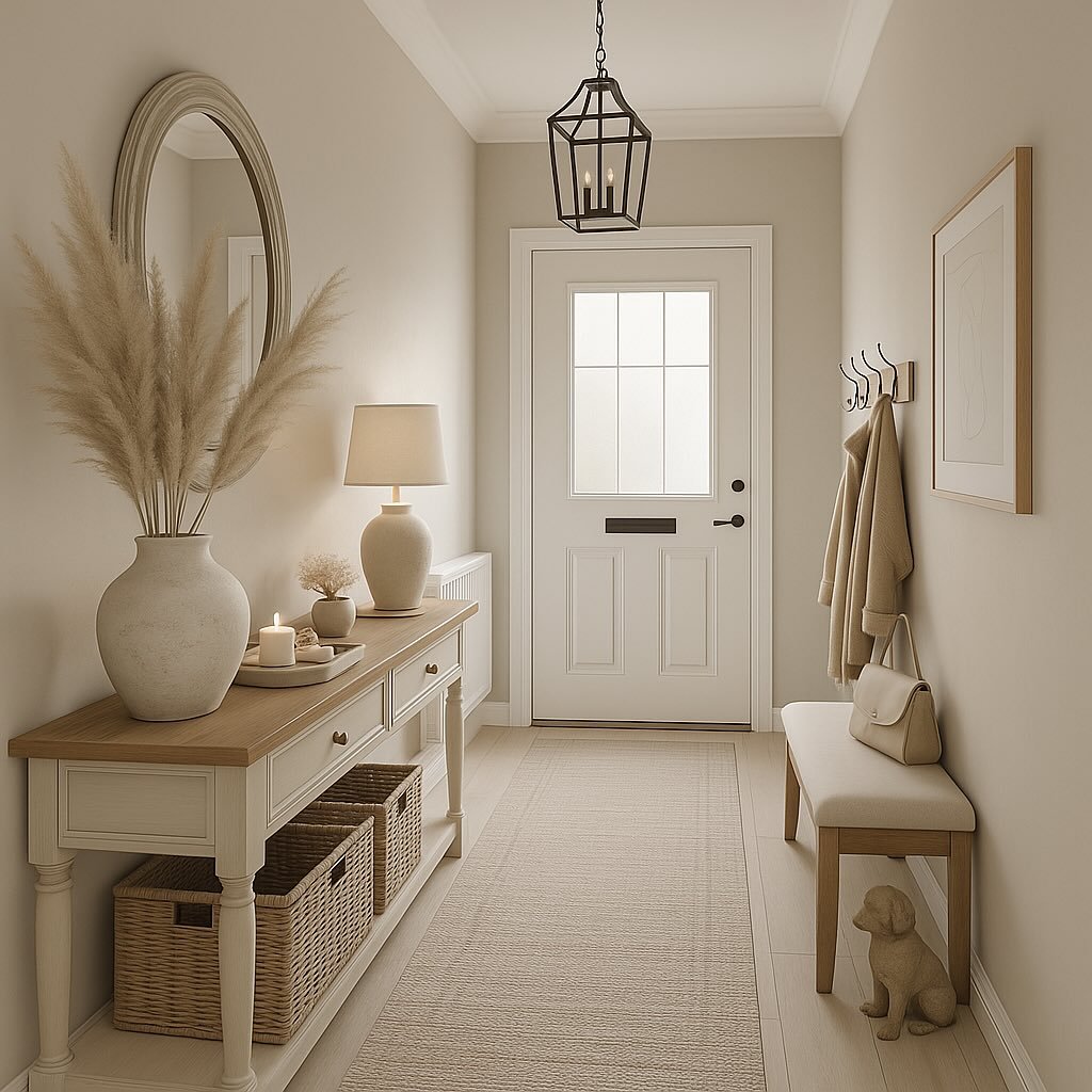 15 Lantern Lighting in a Hallway Entry