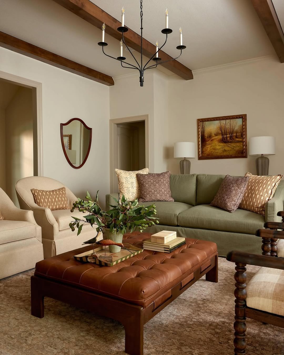 15 Warm Rustic Tailored Room