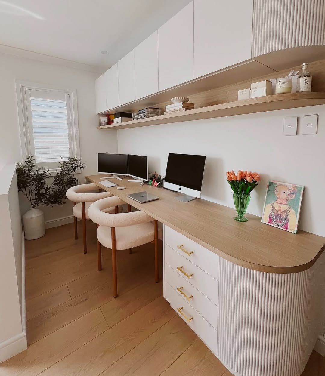16 Layered Wood Office Design