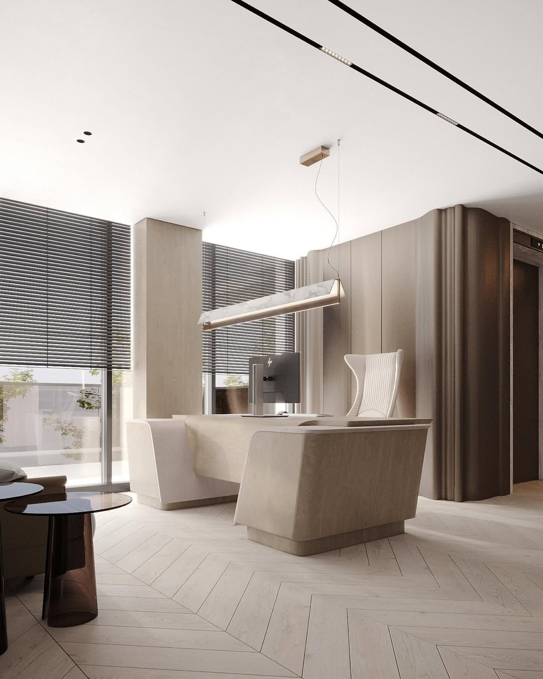 17 Minimal Sculptural Office