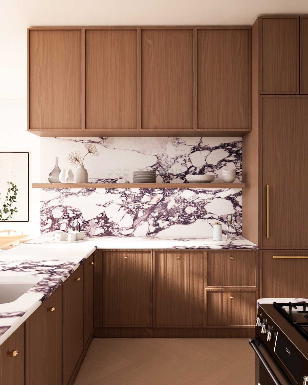 17 Statement Marble Kitchen Ideas