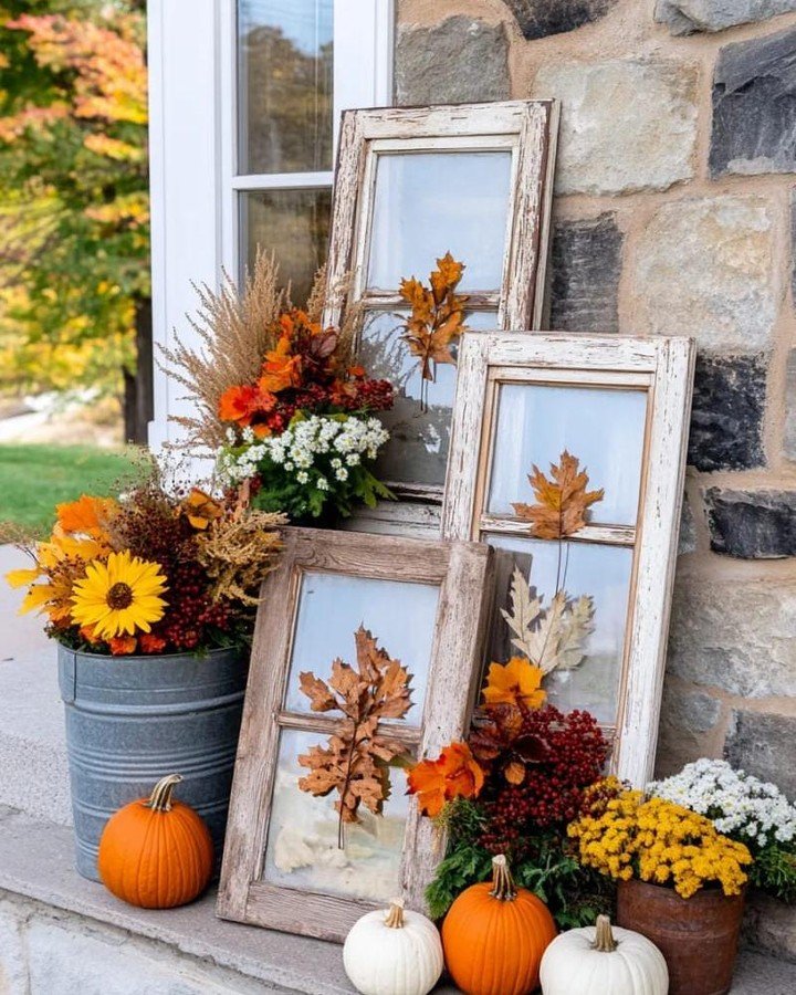 18 Outdoor Vintage Window Displays