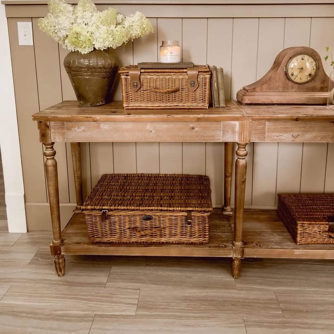 2 Storage with a Rustic Look
