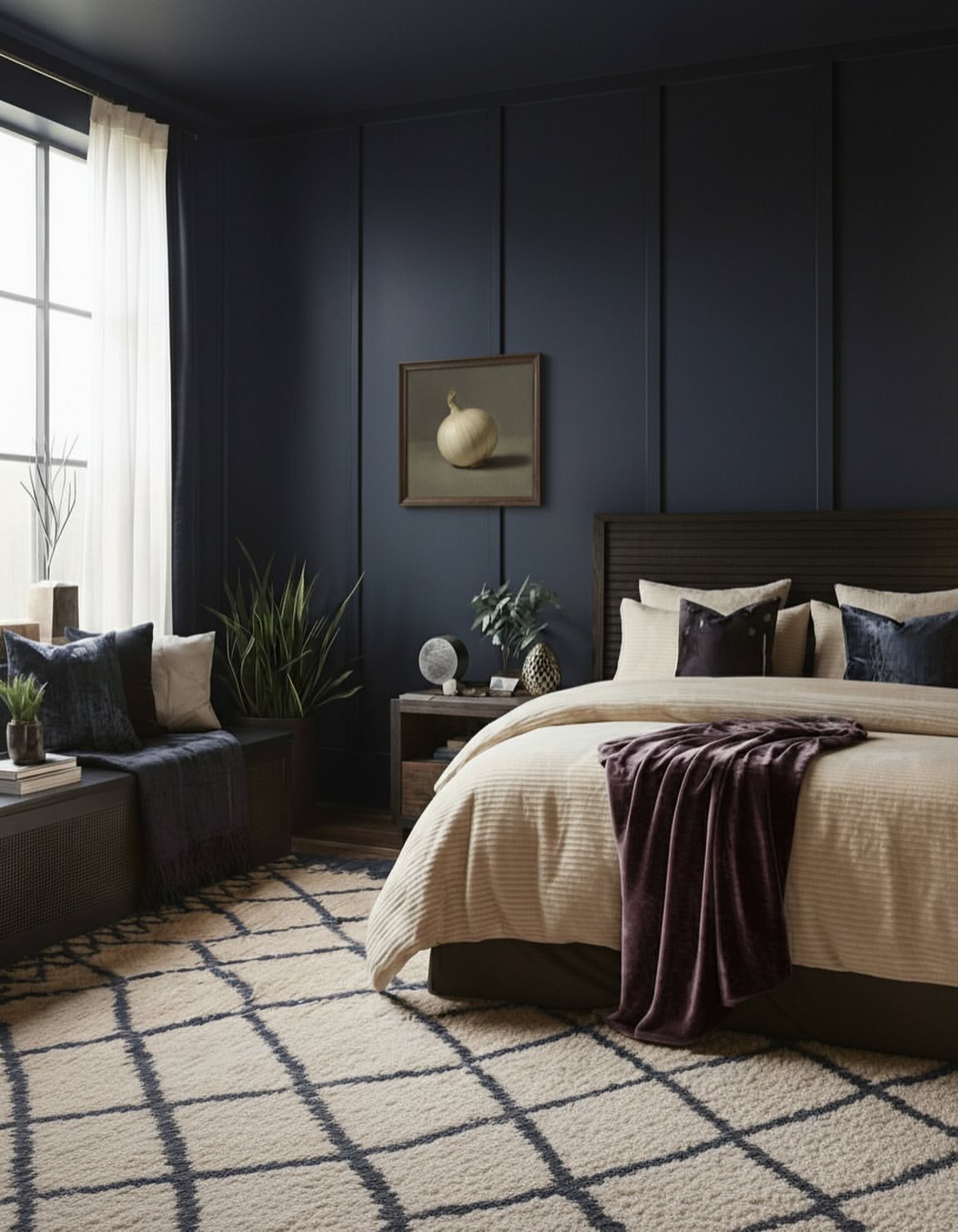 20 Minimal Bedrooms in Deep Blue for Modern Style