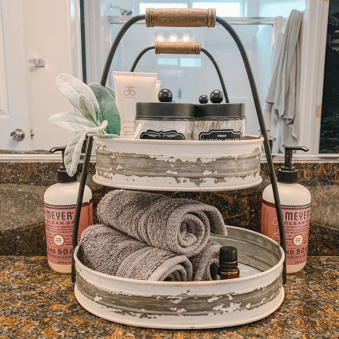 20 Tray Stack in Rustic Farmhouse Style