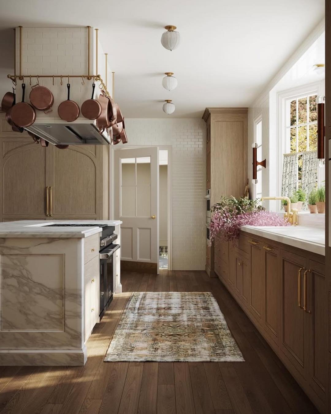 21 Heritage Kitchen With a Soft Glow