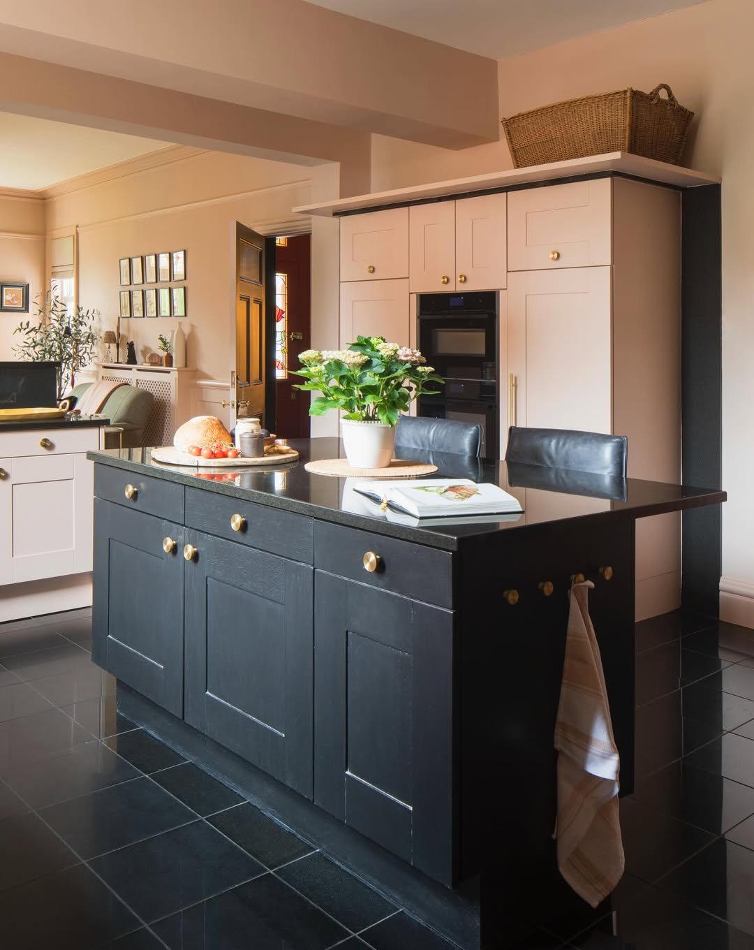 23 Kitchen with a Soft Blush Accent