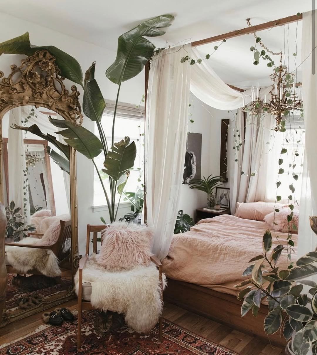 23 Plant Haven in Bohemian Style