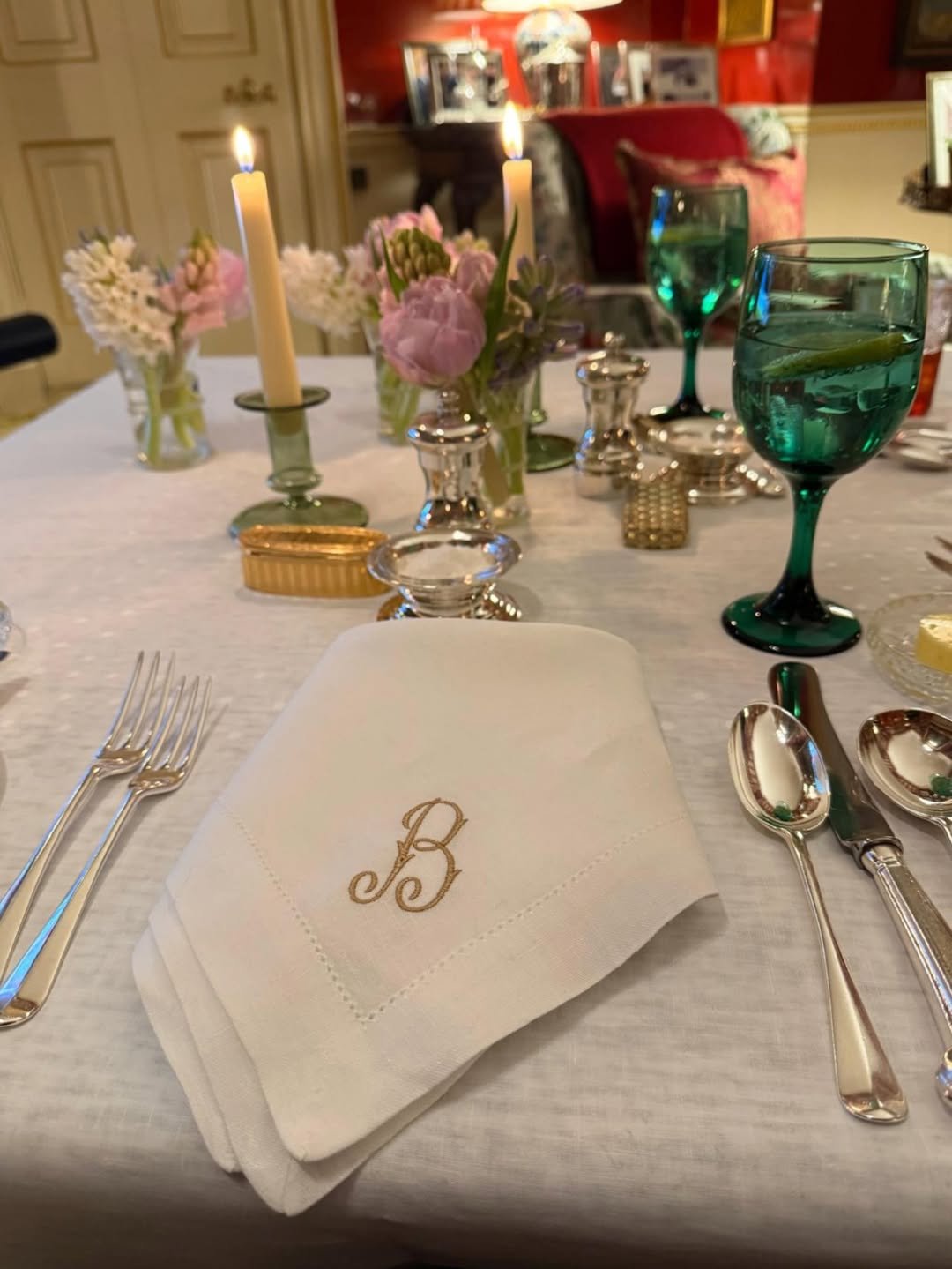 3 Old World Candlelit Dinner Table Settings