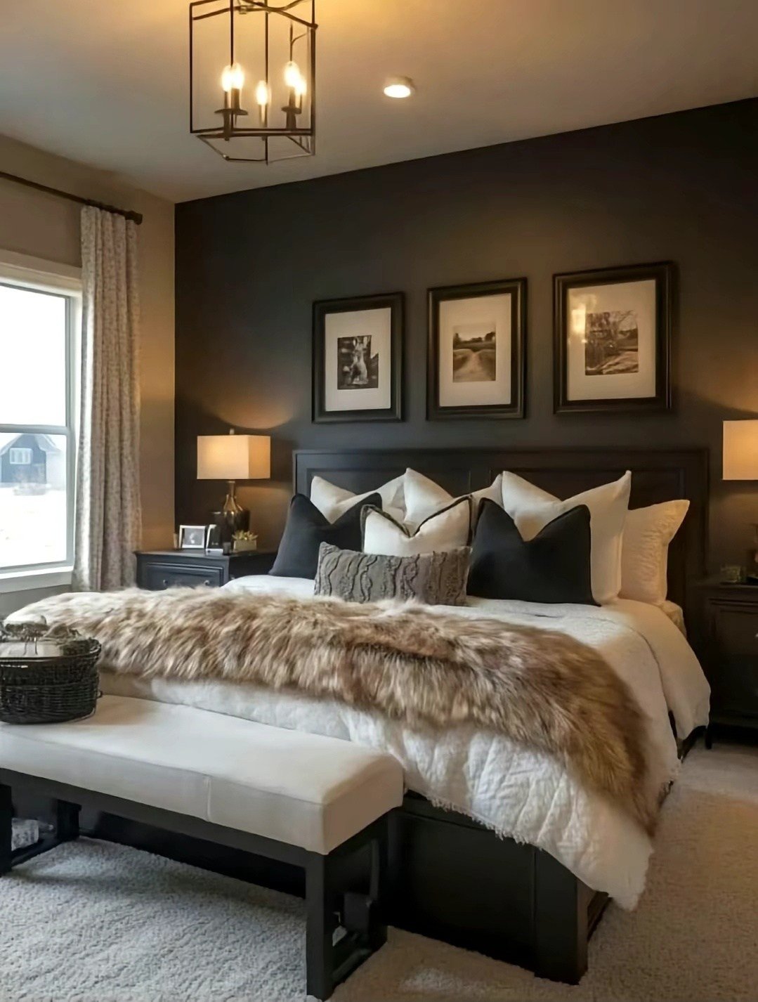4 Cocoon Bedrooms in Warm Charcoal