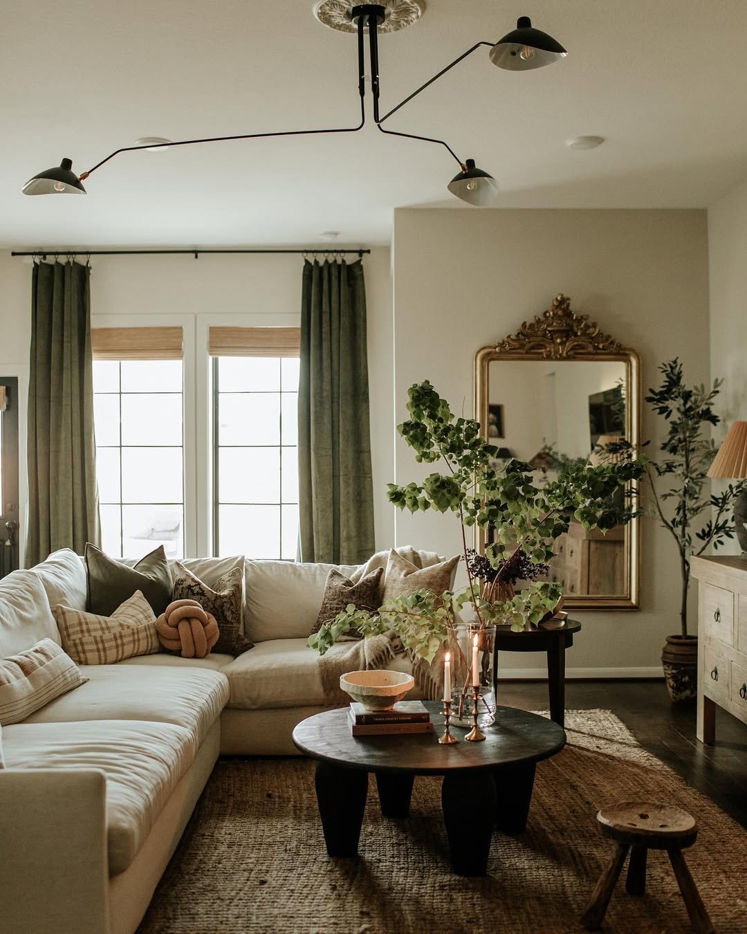 4 Earthy Moody Living Room Ideas