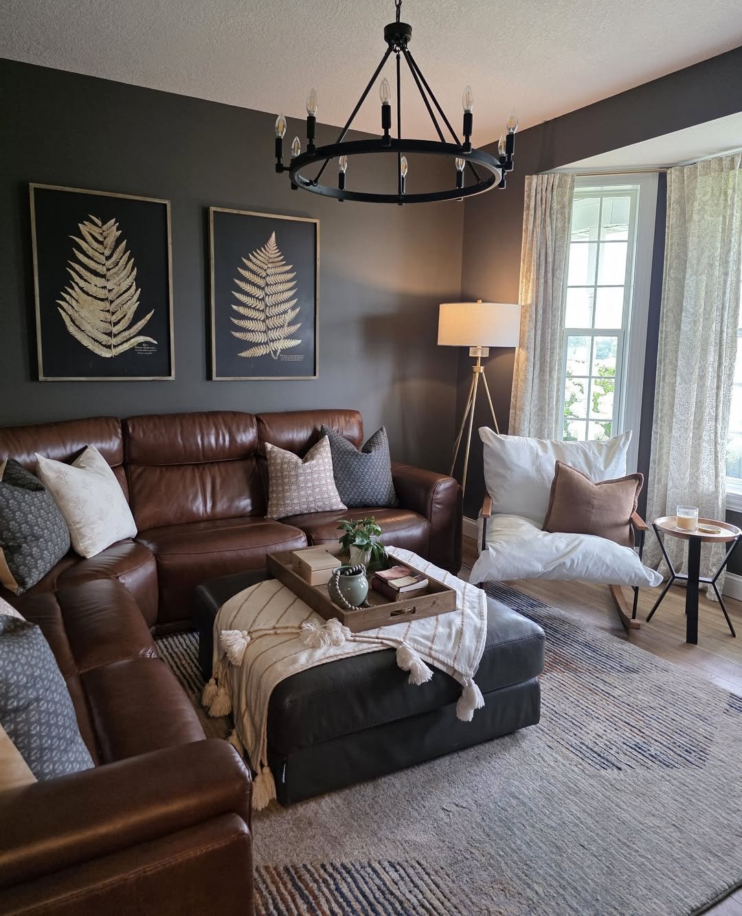 6 Rustic Modern Farmhouse Living Room Ideas