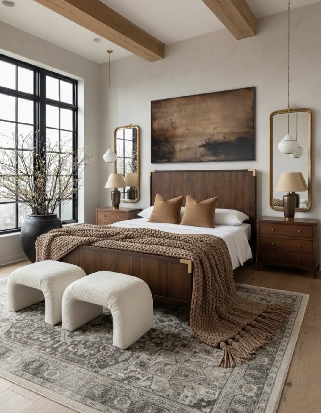 6 Sanctuary Warm Rustic Bedroom