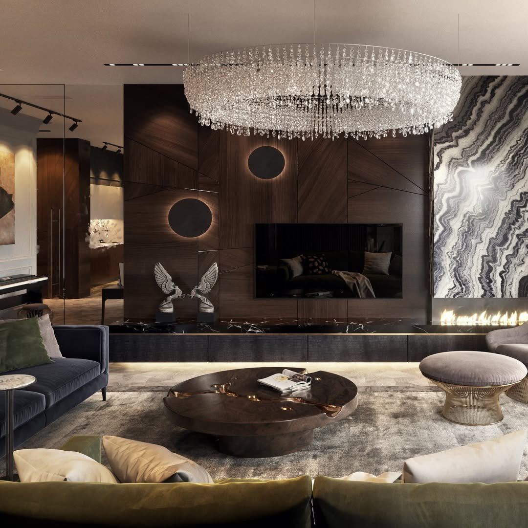 7 Dramatic Glam Statement Rooms