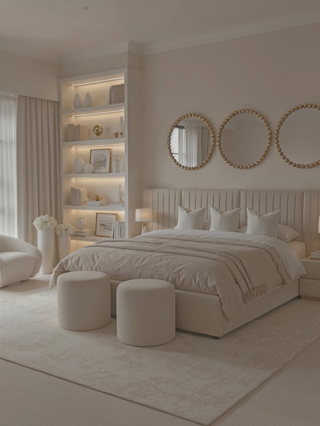 7 Sandy Cream Luxury Bedroom Ideas