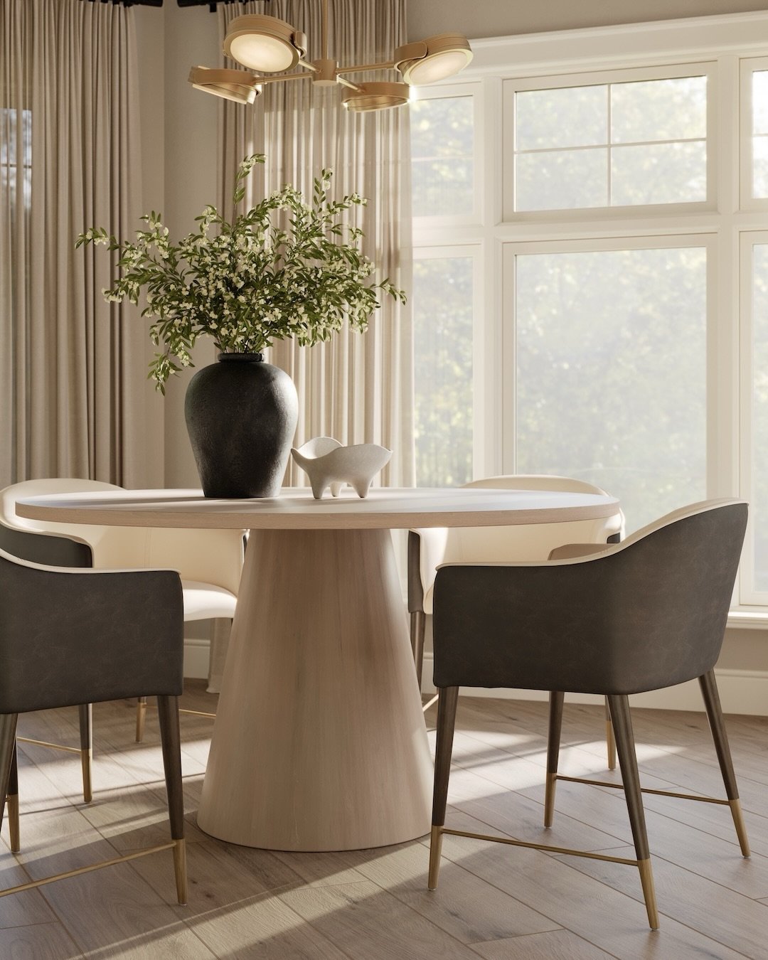 8 Dining Rooms with Sculptural Style