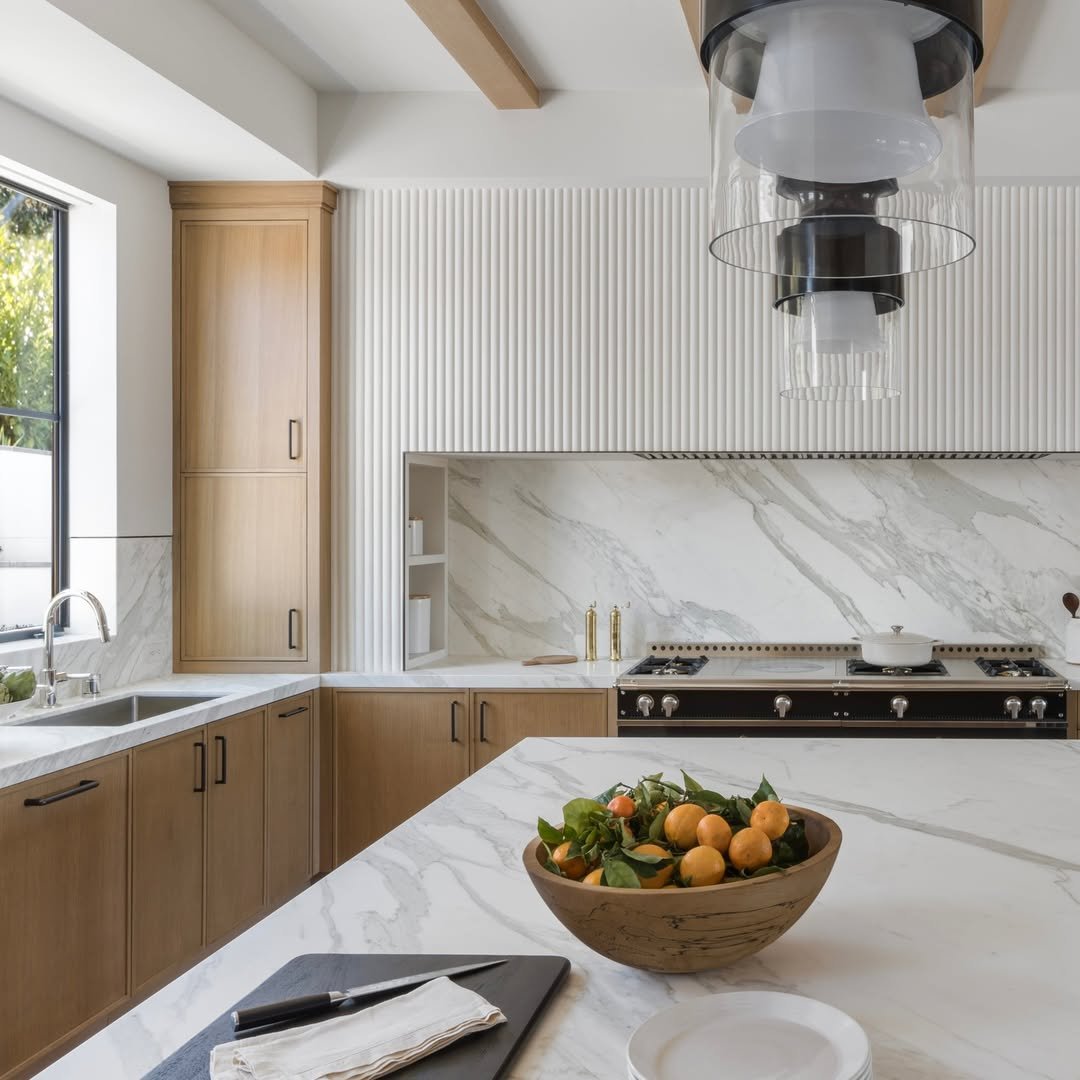 8 Marble Kitchen with Natural Light