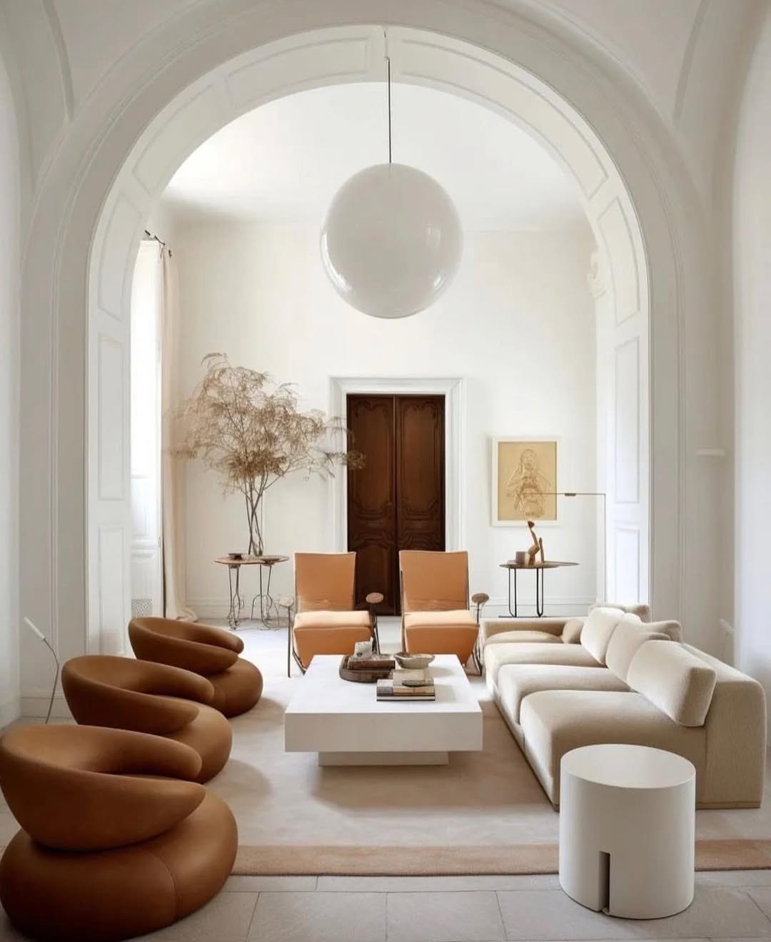 8 Moody Modern Rooms with Strong Edges