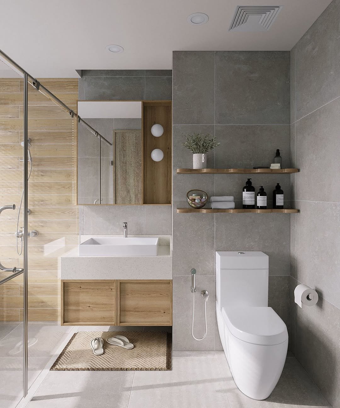 9 Sleek Hotel-Inspired Bathroom Design