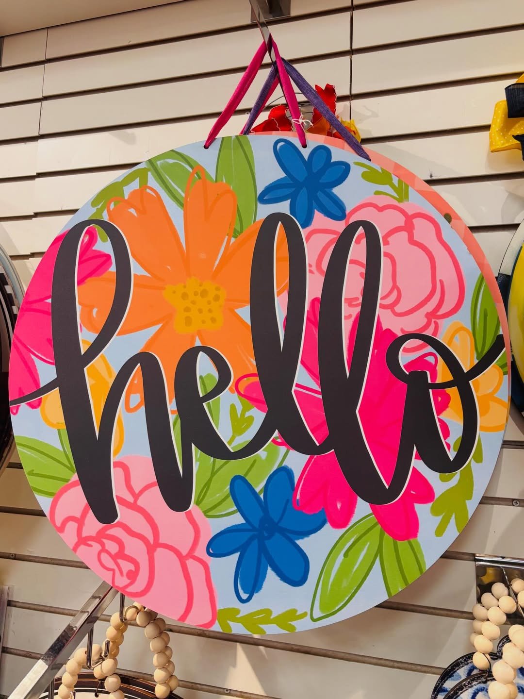 A Bold Floral Greeting