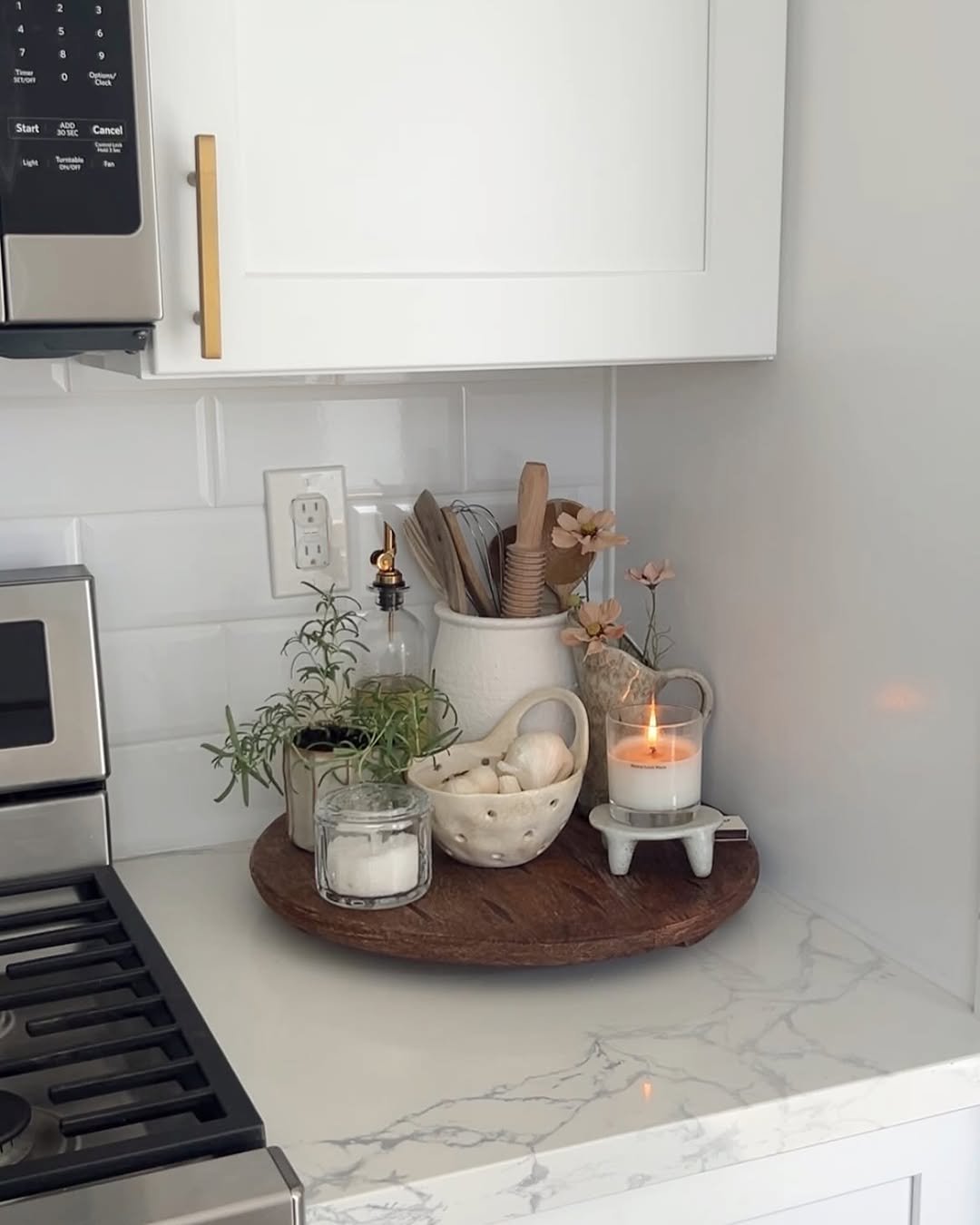 A Cozy Corner on the Countertop
