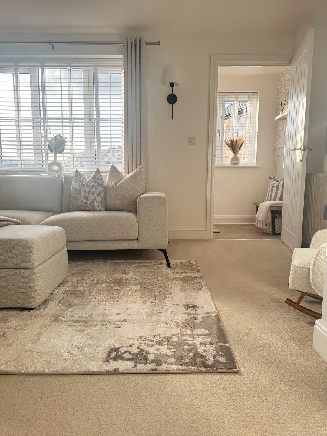 A Neutral Family Room