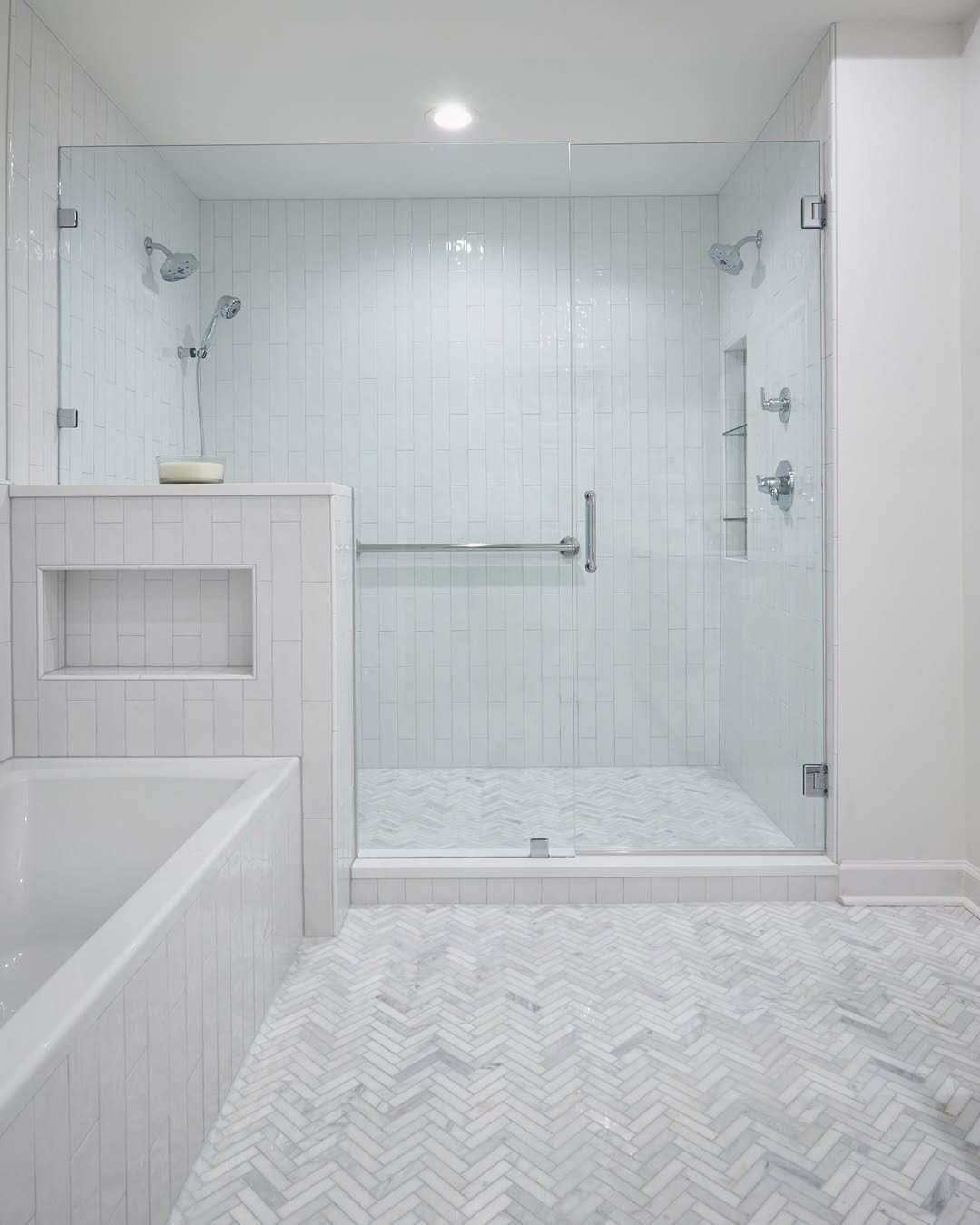 All-White Bathroom