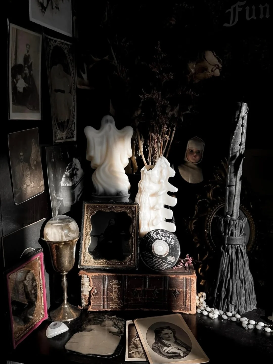 Antique Collection Corner Display