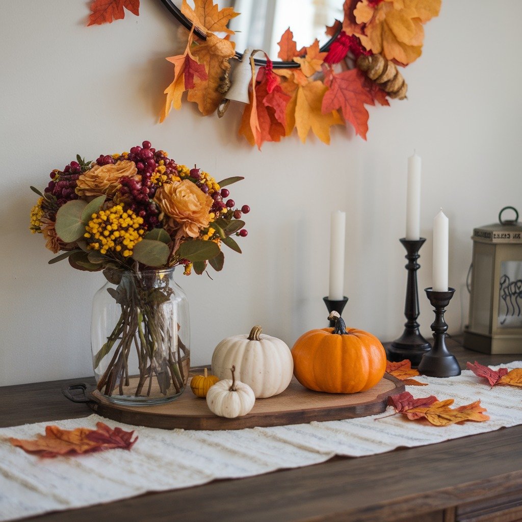 Autumn Entryway Console