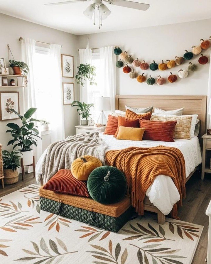 Autumn Seasonal Bedroom