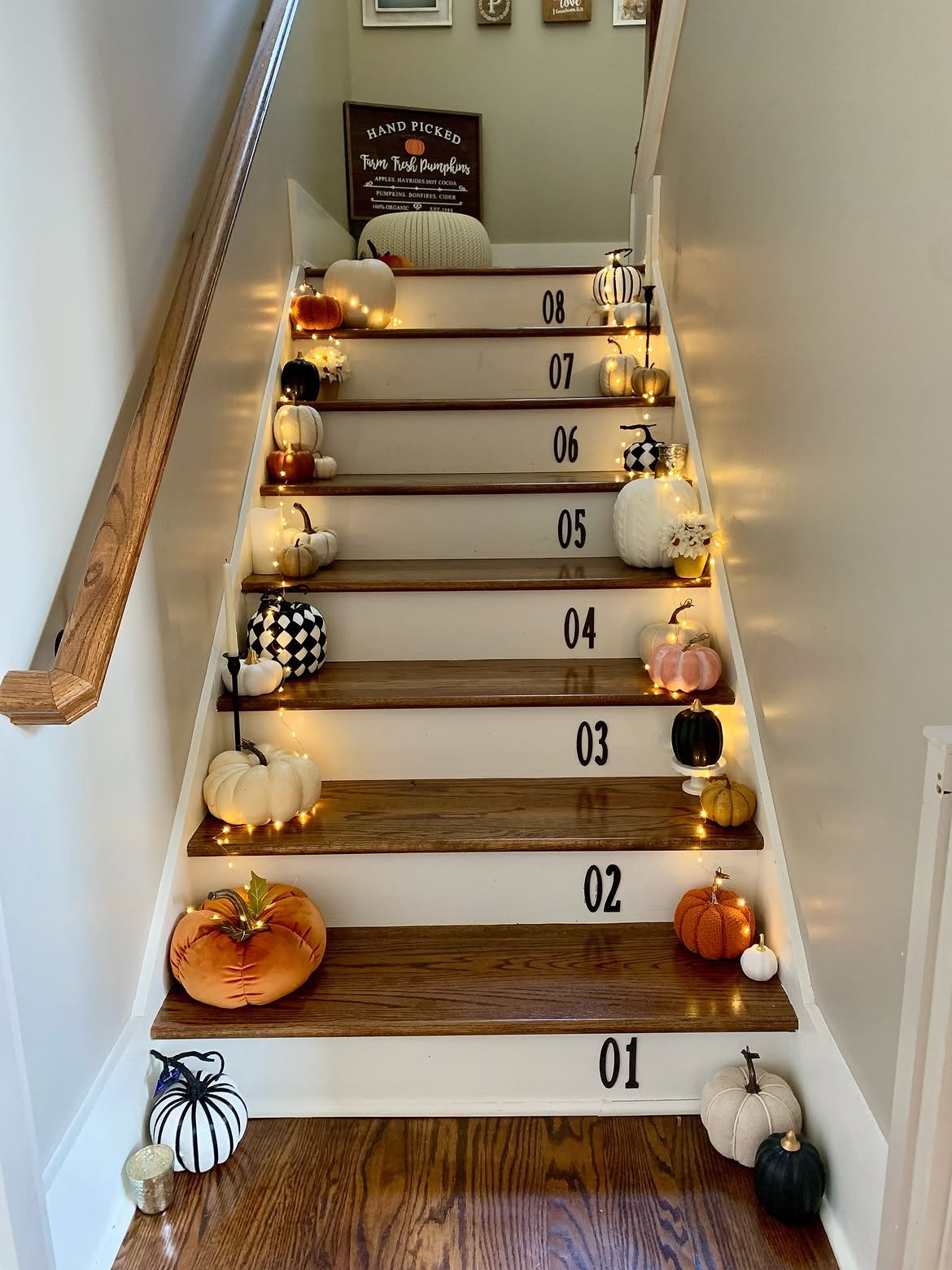 Bare Staircase Decor