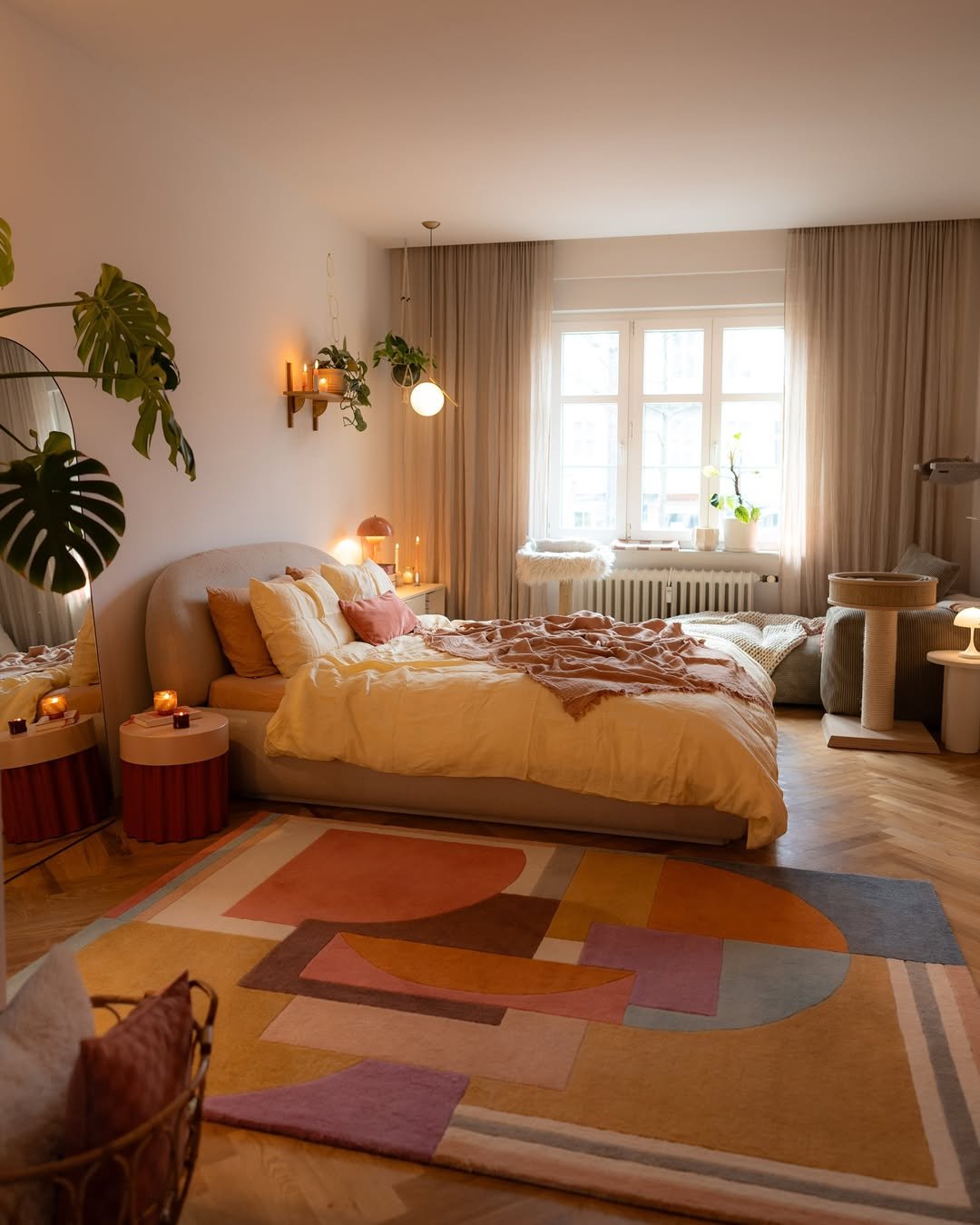 Bedroom With Sunset Glow 4