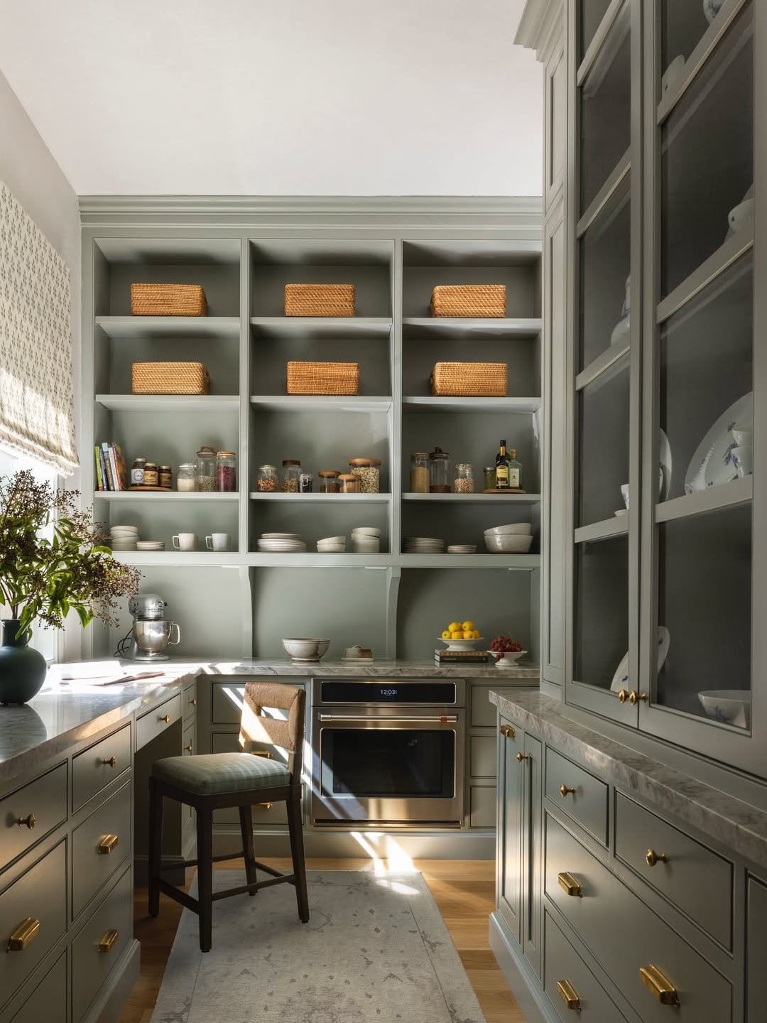 Bespoke Sage Green Scullery