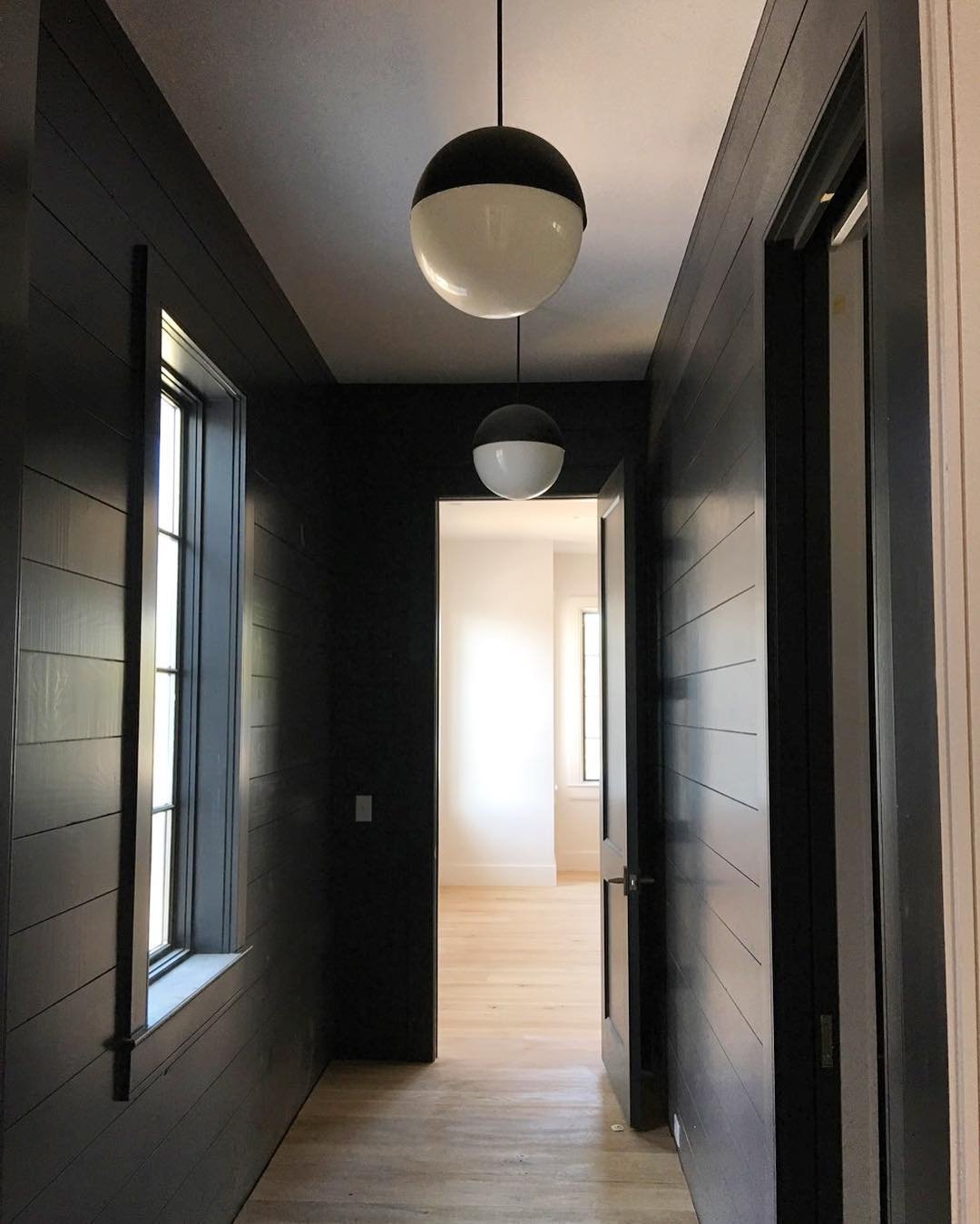 Black Modern Hallway 5