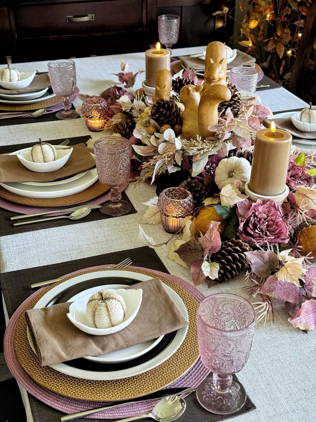 Blush and Woodland Glamour