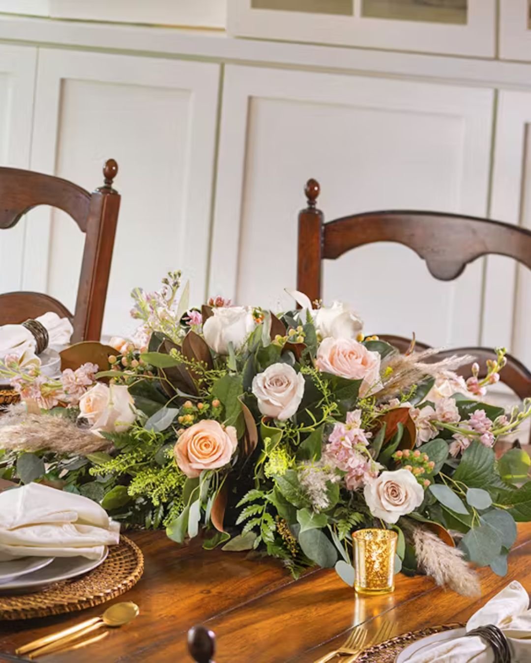 Blush Rose Dining Runner