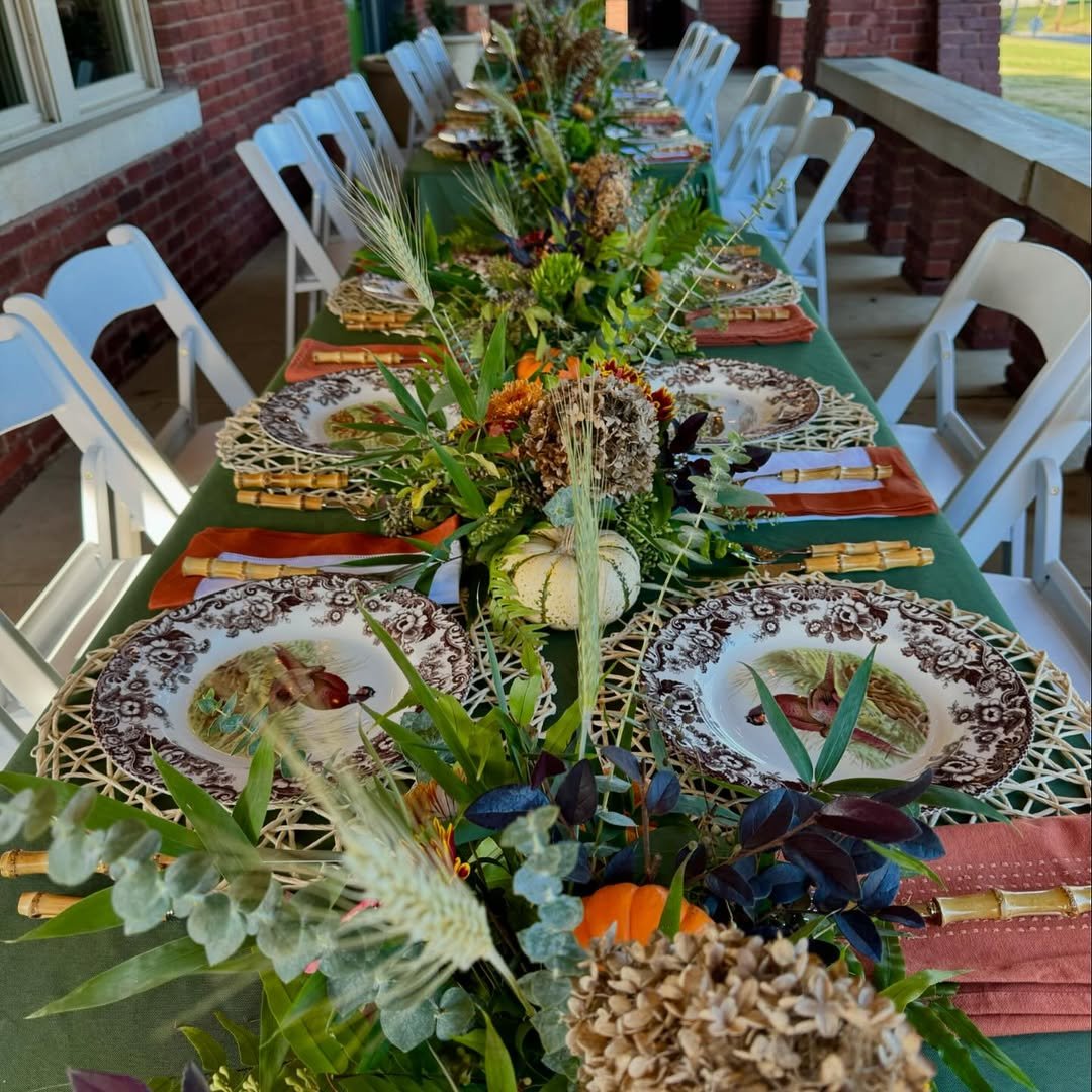 Botanical Table Setting