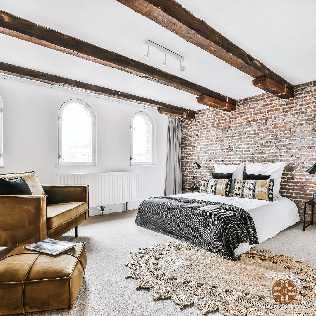 Brick Loft with Exposed Walls