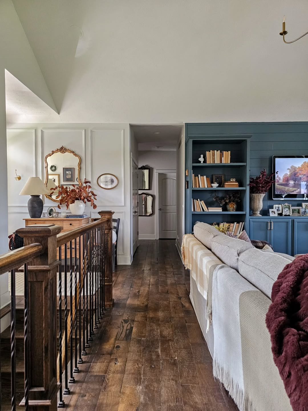 Built-ins in Slate Blue