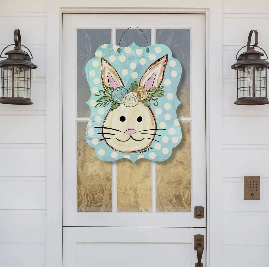 Bunny Welcome in a Storybook Style