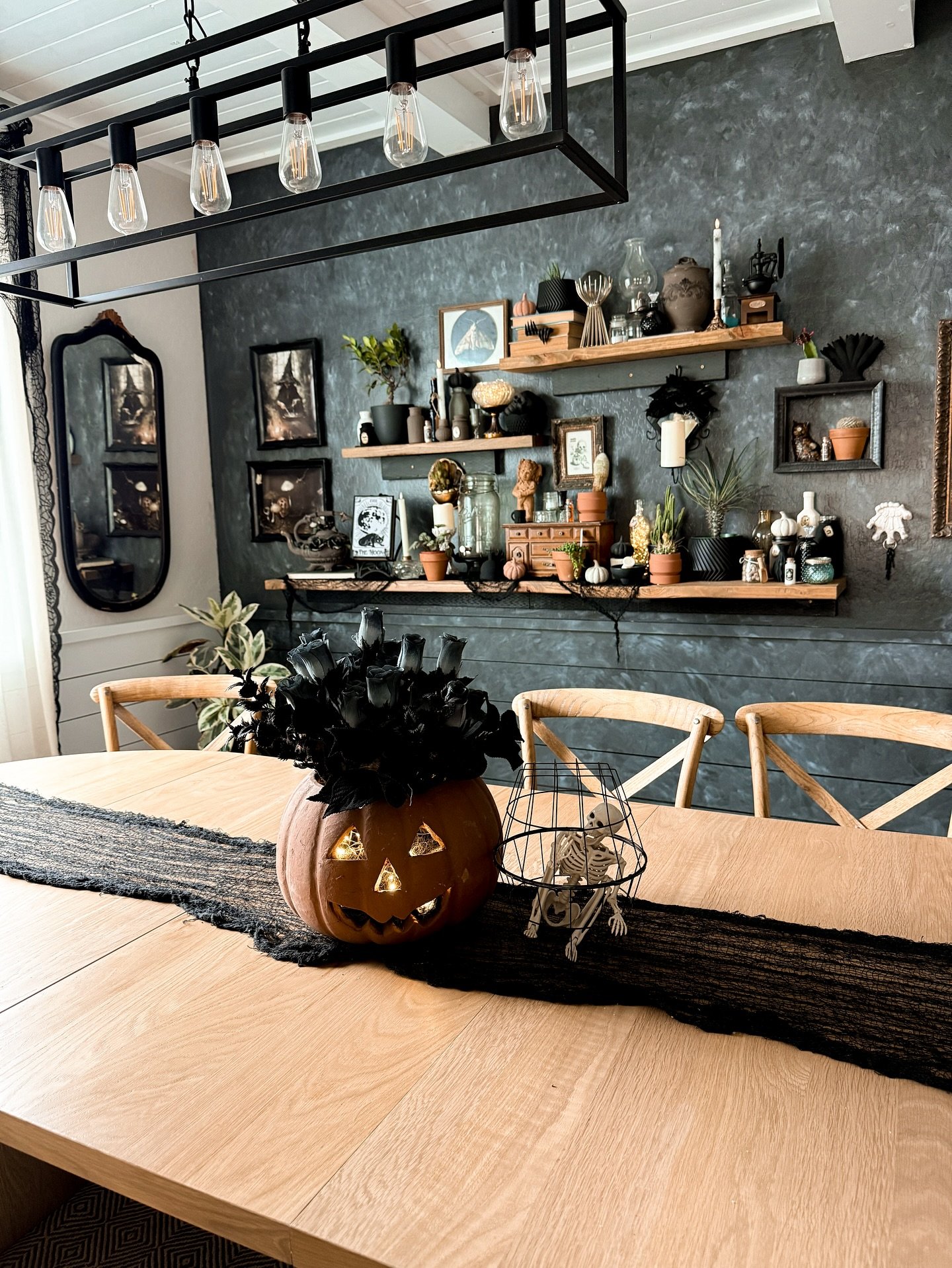 Carved Pumpkin Vase