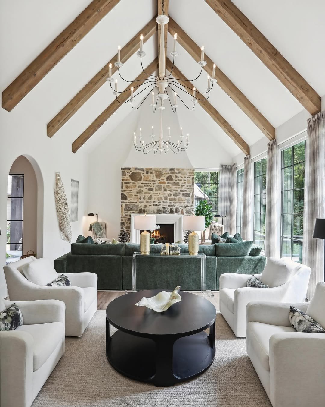 Cathedral Ceiling Beams